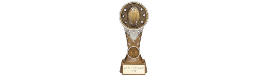 IKON RUGBY AWARD - 4 SIZES - 15CM TO 22.5CM IKON RUGBY AWARD - 4 SIZES - 15CM TO 22.5CM